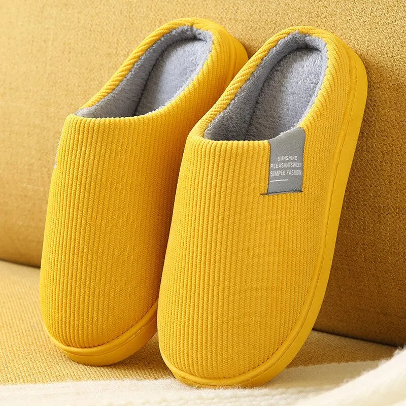 Chaussons Hiver Doux Unisexe