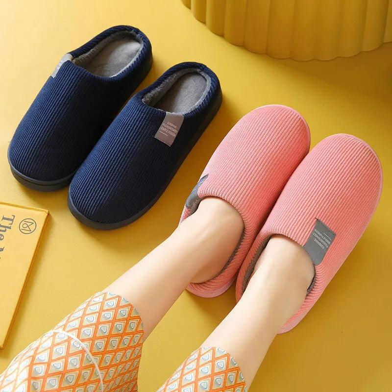 Chaussons Hiver Doux Unisexe