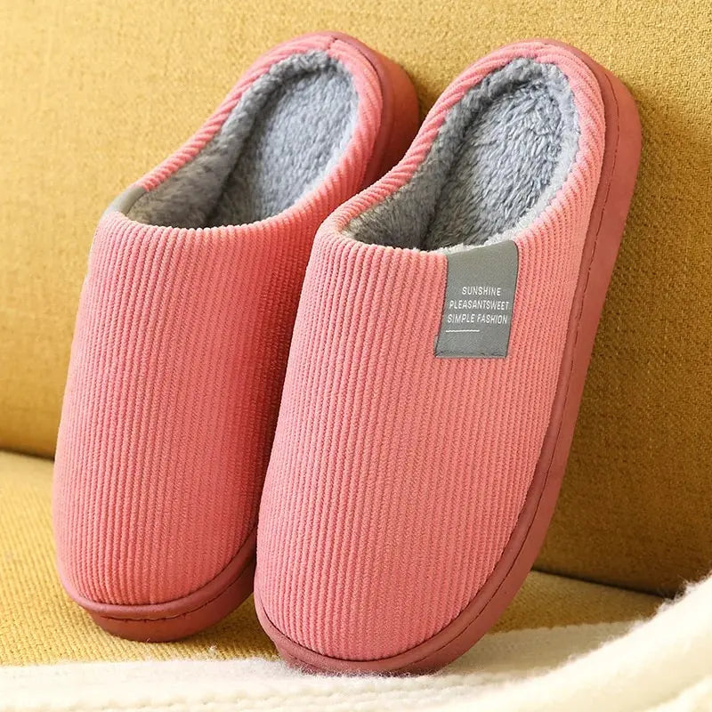 Chaussons Hiver Doux Unisexe
